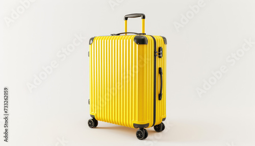 Trendy Yellow Spinner Suitcase for Modern Traveler 