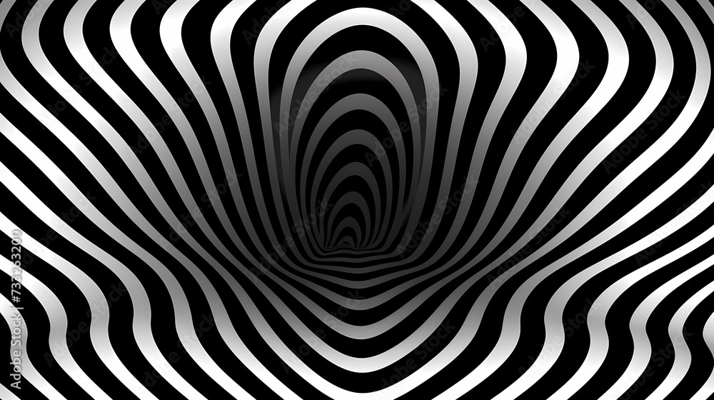 Optical illusion, optical art abstract background Optical illusion, optical art abstract background