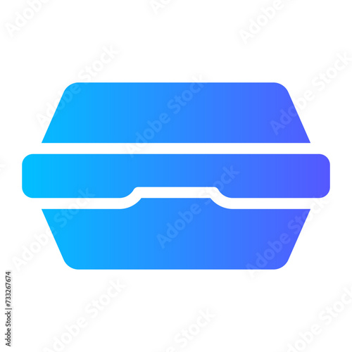 lunchbox gradient icon