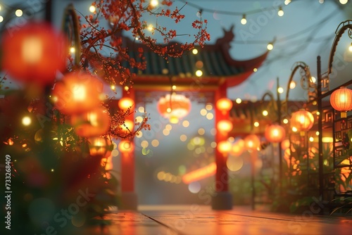 Taiwan Lantern Festival.  © Nopparat