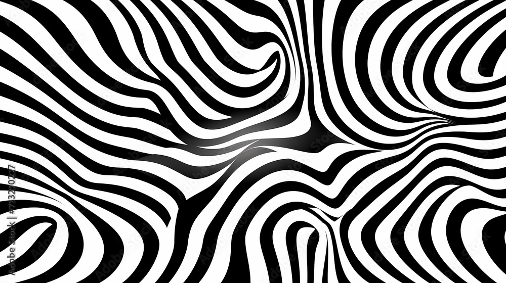 Optical illusion, charming abstract pattern background