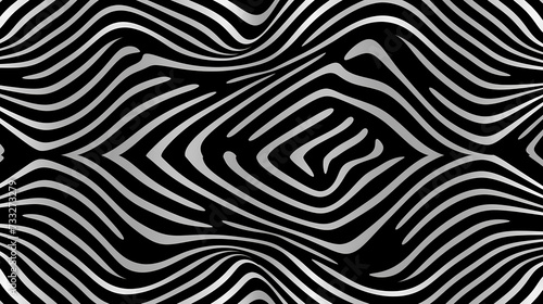Optical illusion, charming abstract pattern background © Derby
