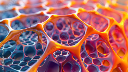Nanoscopic foam  material of the future