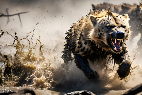 Angry Hyena 