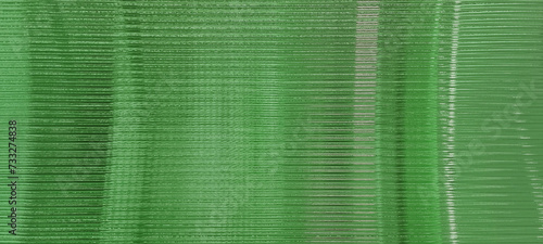 Canvas Print green glass sheet wall or corrugated wall pattern texture use as background