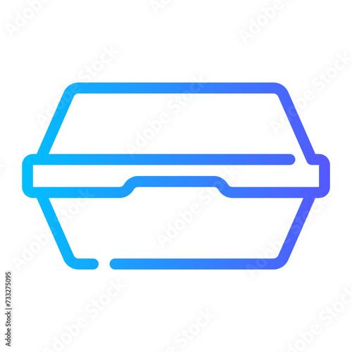 lunchbox gradient icon