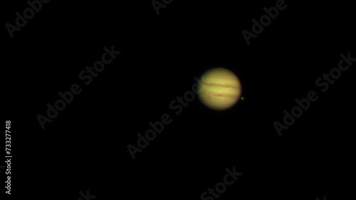 Jupiter and Io
2024.02.08 22:34 Leppävirta, Finland
SvBony 305C + Sky-Watcher 8” Dobson
2400 mm, f/11.8, 0.084 s (Jupiter)
2400 mm, f/11.8, 0.924 s (Io)
 photo