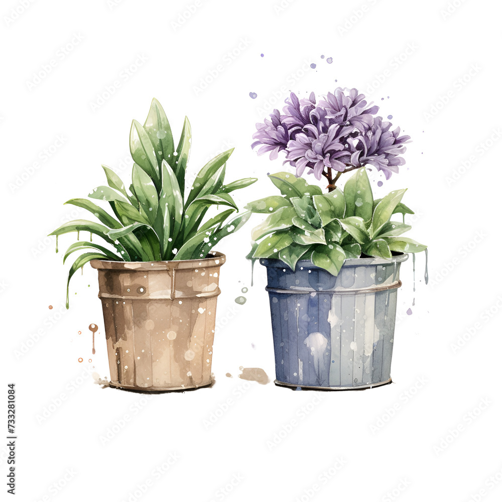 Watercolor Clipart Background Design