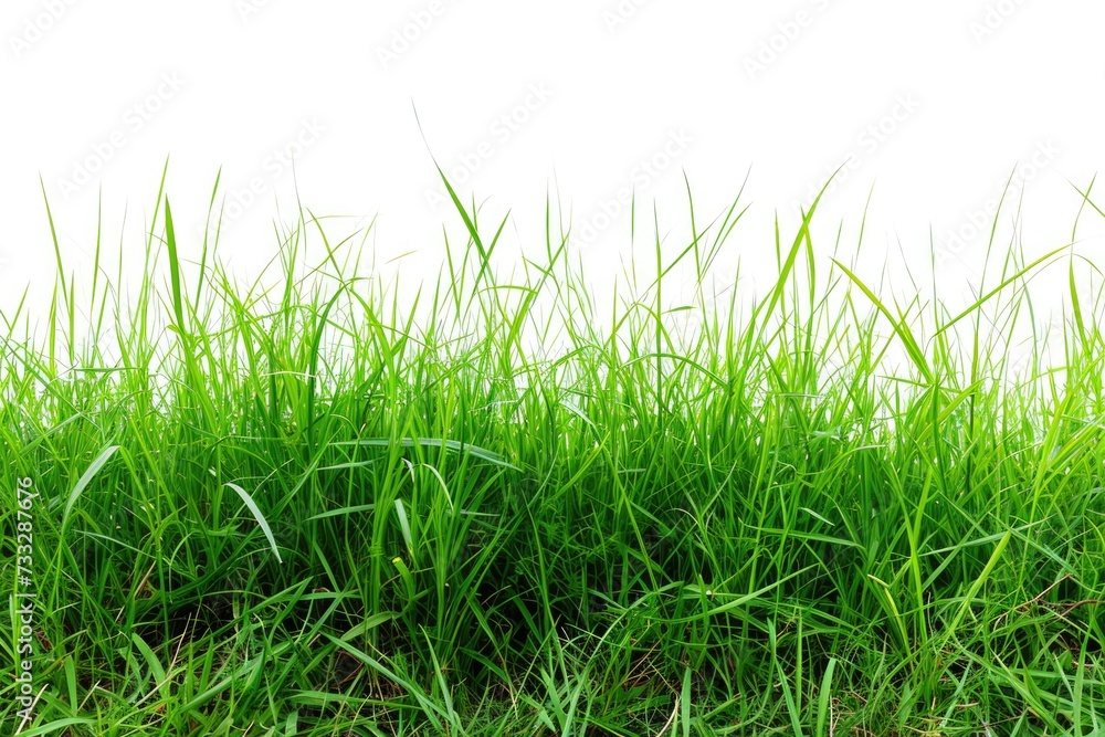 Obraz premium Popular Manila Grass Collection on White Background