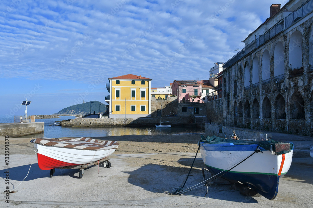 Te village of Castellabate, Italy.