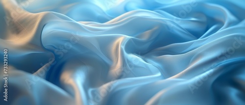 Blue Silk Texture