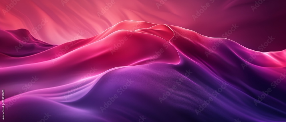 Obraz premium Abstract Purple Red Wave