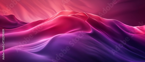 Abstract Purple Red Wave