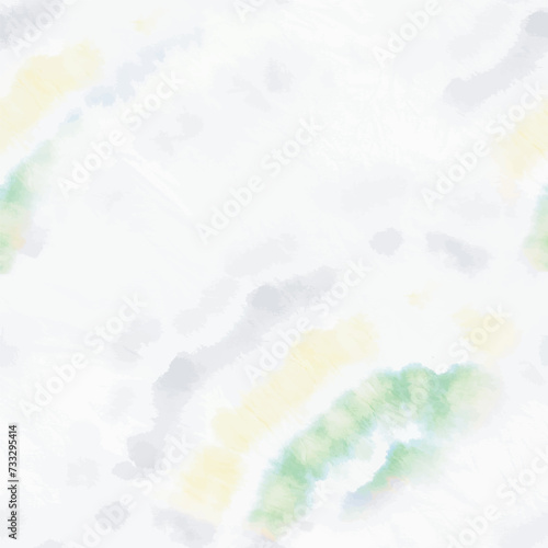 Tie Dye Yellow Paint. Yellow Dyed Print. Gray Vector Swirl. Blue Vector Green Grunge. Gray Shirt Background. White Endless Tye Dye. Japanese Repeat Texture. Blue Seamless Batik. Vector Dye Background photo