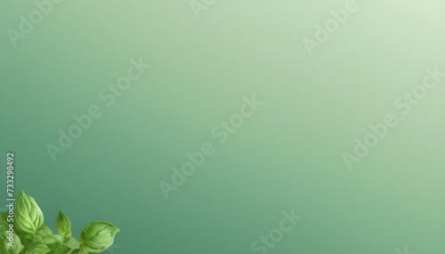 Green and Soft Basil Gradient Background
