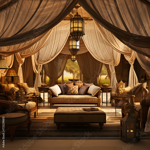 Luxury Tent Saudi Arabia  © Basel