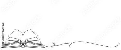 book line art style. world book day