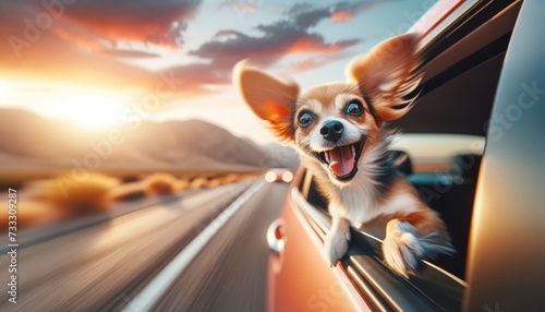 Road Trip Euphoria: The Ultimate Dog's Adventure