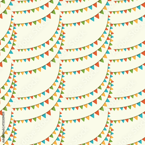 Festive Moments Seamless Vector Pattern Design