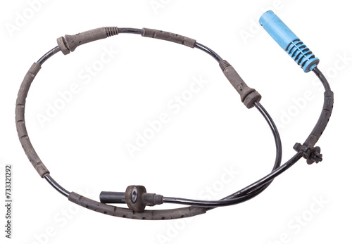 Wheel speed sensor of vehicles equipped with electronic active safety systems and auxiliary control systems. The main measuring element that ensures the operation of the anti-lock braking system (ABS)