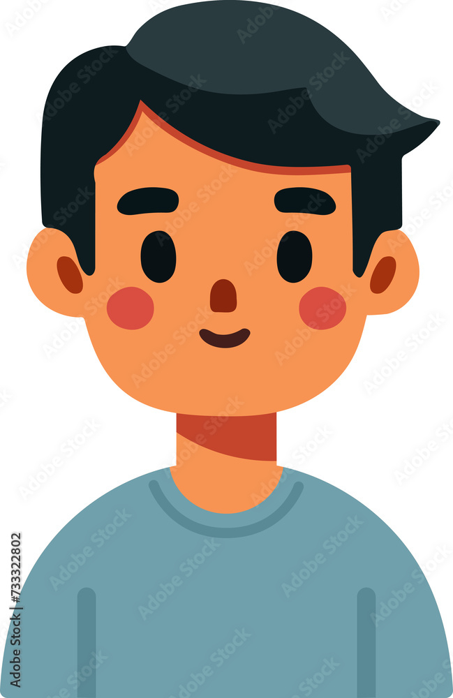 People avatar, man icon. People avatar, man icon.