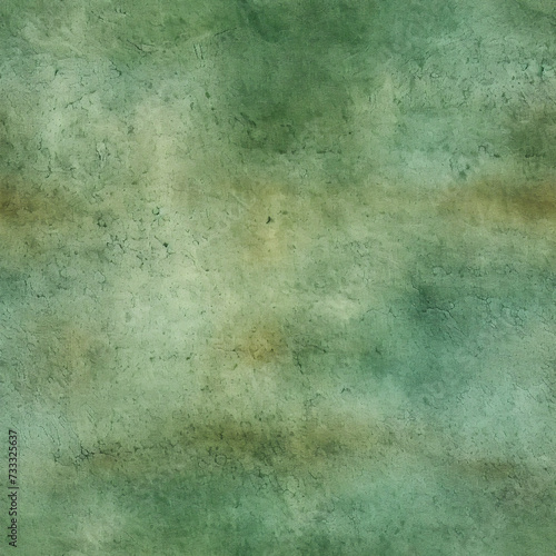 Antique look vintage green plain rough grunge paper generated AI