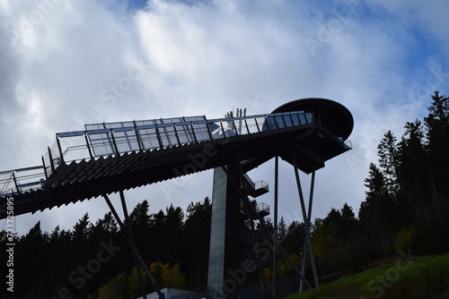 largest ski jump in the world Mühlenkopfschanze Willingen; Germany; Hesse