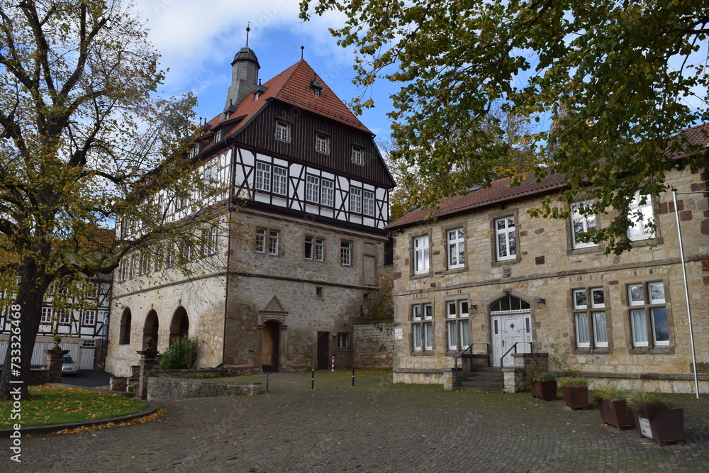 Warburg town hall; Germany; North Rhine-Westphalia
