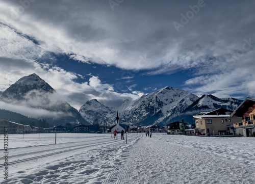 Cross-country ski trail in Pertisau am Achensee © René Notenbomer