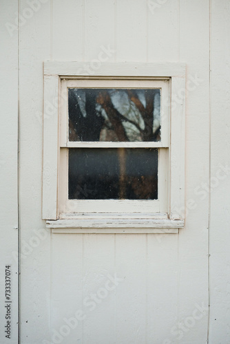 Window in an old barn
