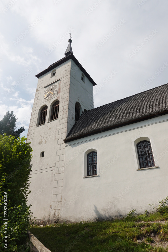 A cathedral in Traunkirchen, Salzkammergut, Austria A cathedral in Traunkirchen, Salzkammergut, Austria