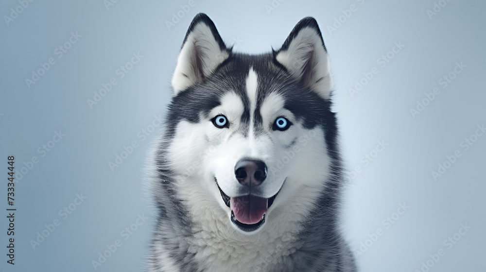 siberian husky in winter siberian husky in winter
