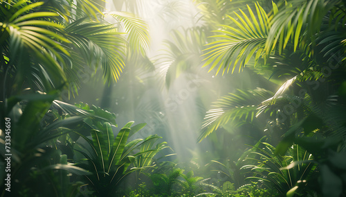 tropical forest in