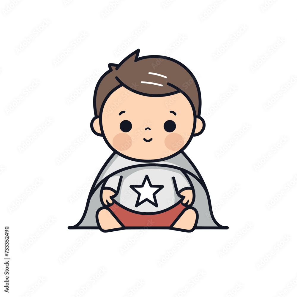 little child baby boy superhero vector illustration isolated transparent background, cut out or cutout t-shirt design little child baby boy superhero vector illustration isolated transparent background, cut out or cutout t-shirt design