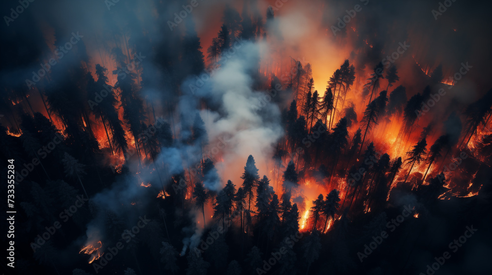 Natural Disaster, Forest Fire, Wildfires. Natural Disaster, Forest Fire, Wildfires.