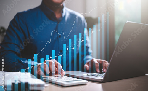 Принти на полотні chart, finance, investment, market, stock, analysis, financial, graph, growth, management