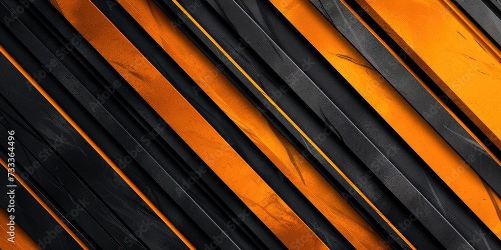 A black and orange striped background with lines. Can be used for various design purposes A black and orange striped background with lines. Can be used for various design purposes