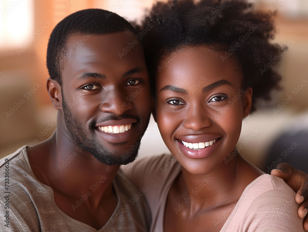 Happy smiling couple Happy smiling couple