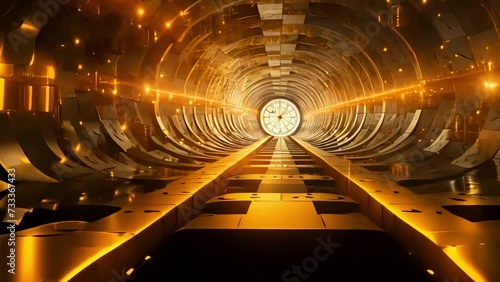 time machines. through the tunnel to the device that controls time and space. Generative AI