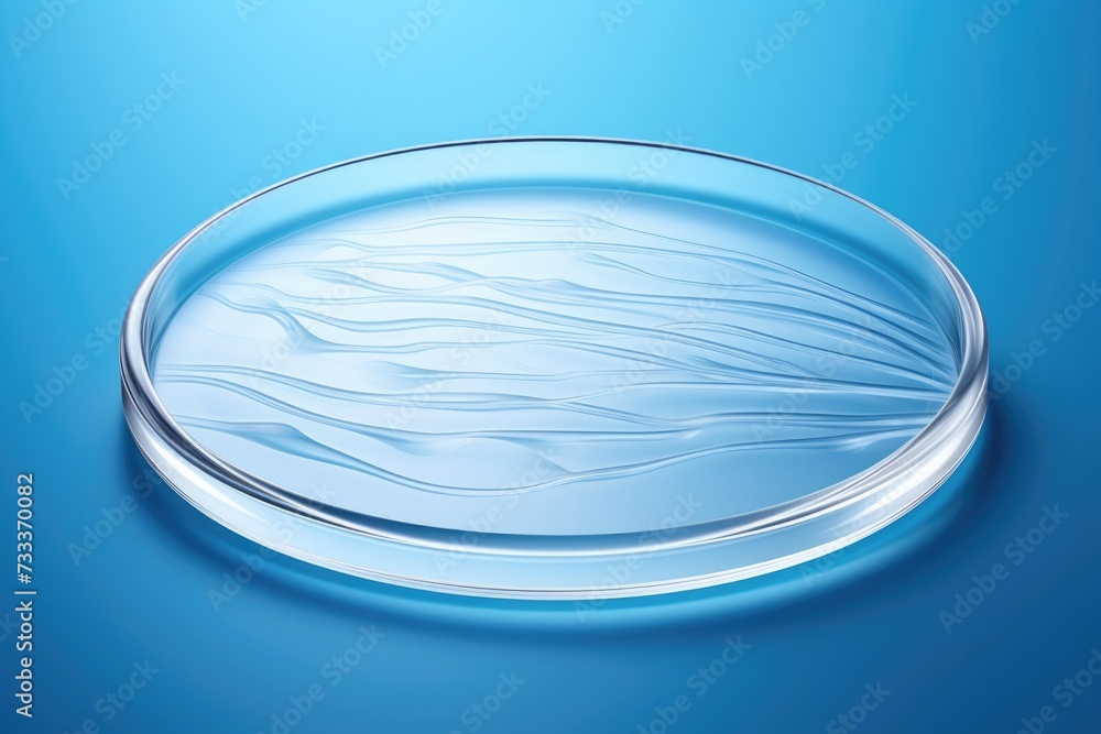 Empty petri dish or slide mockup for product sample. Empty petri dish or slide mockup for product sample.