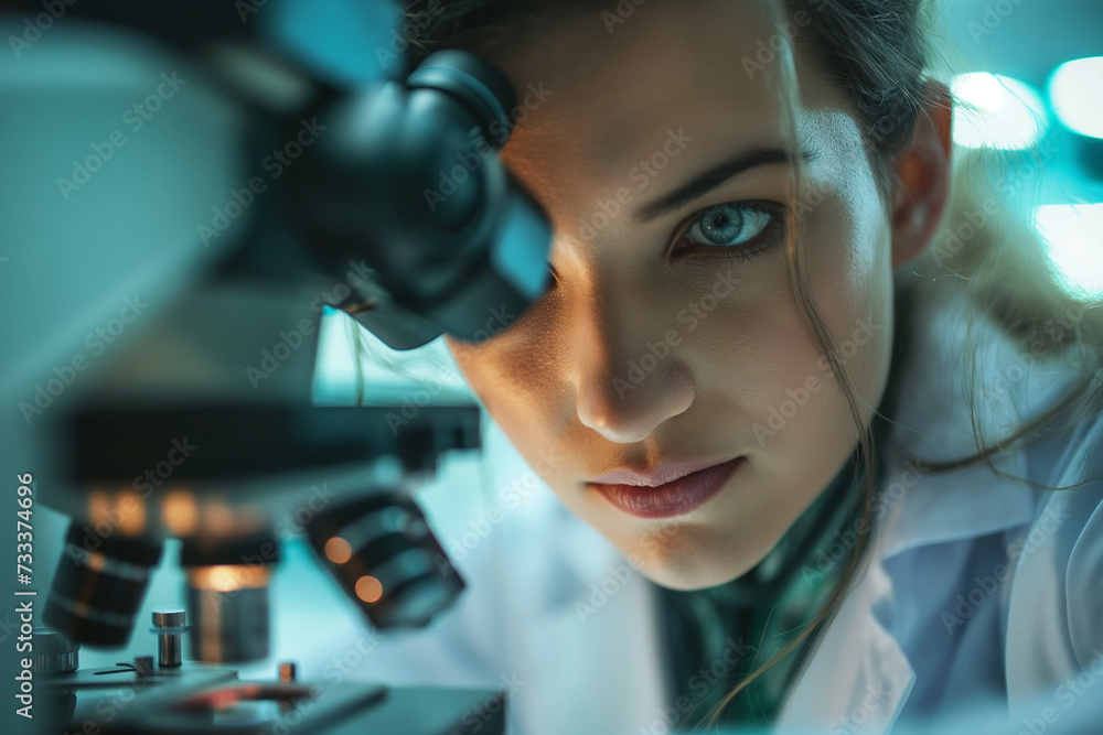 scientist working in laboratory