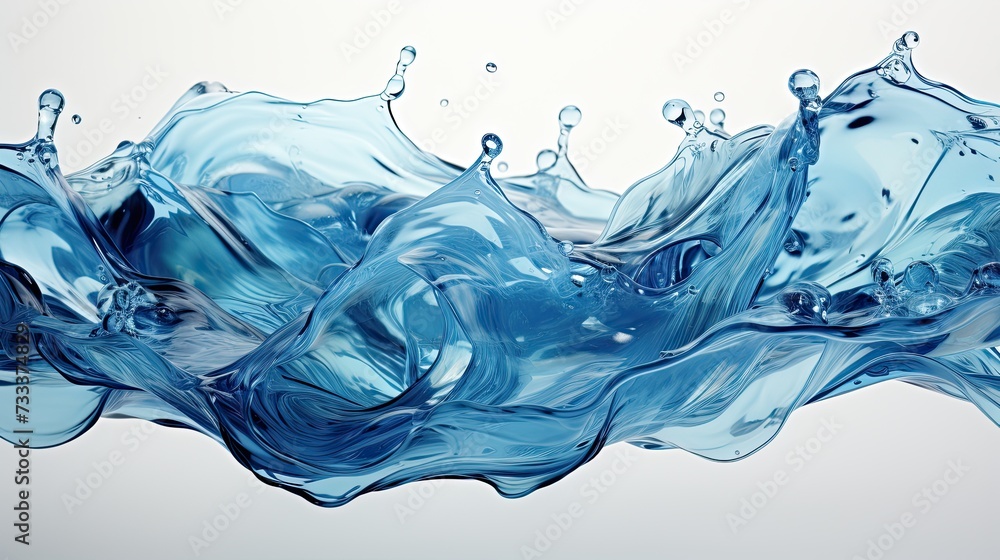 Water and transparency background. Generative AI Stock Illustration ...
