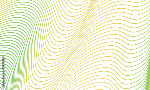 Abstract stylish wavy lines background.