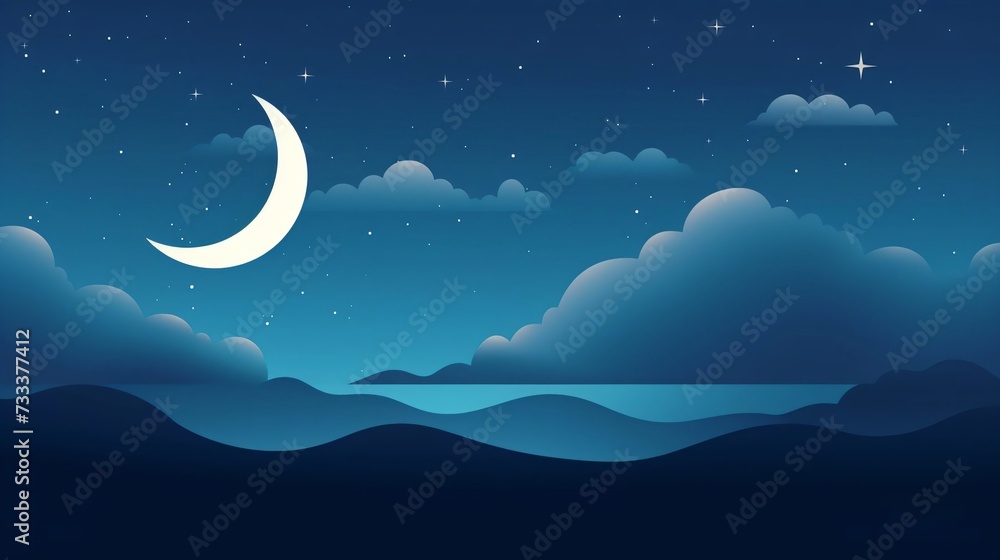 moon and stars moon and stars