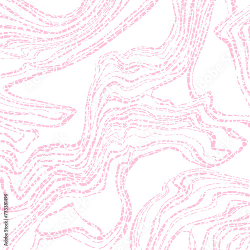 Abstract background with marbling - hand drawn vector illustration.