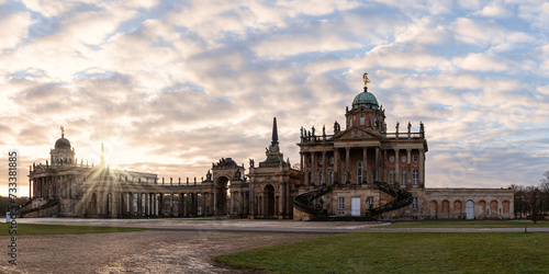 University of Potsdam at sunset in Germany
