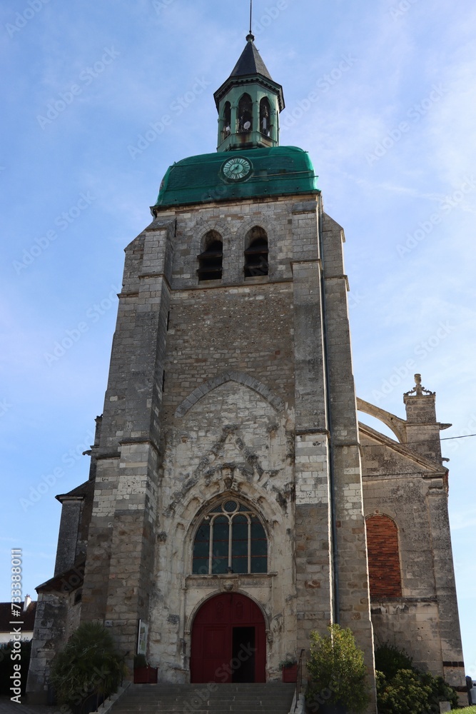church of st Jean in Joigny, France 