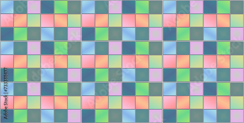 Mosaic background. Squares. Gray-blue tones. For printing, textiles, web.