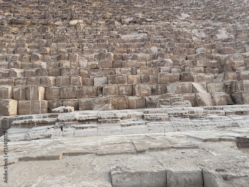 Steine der Pyramiden von Giseh
