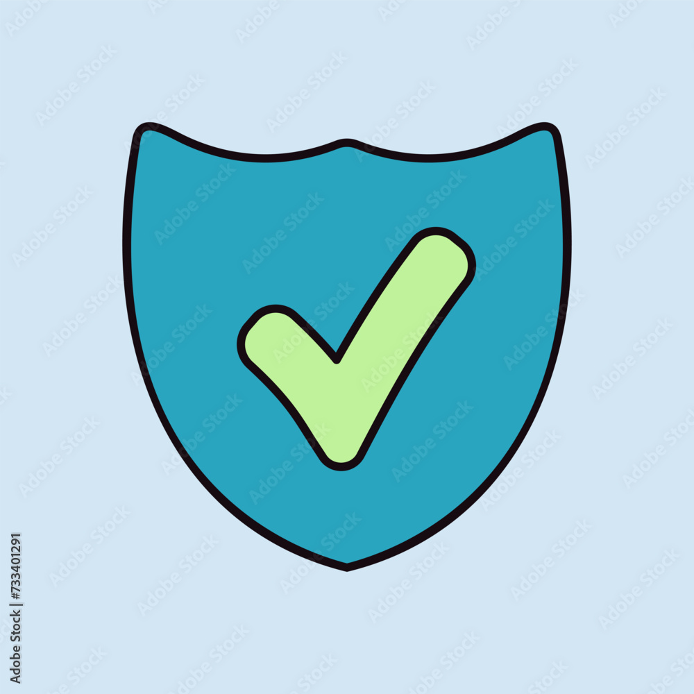 Best protection shield icon vector Best protection shield icon vector